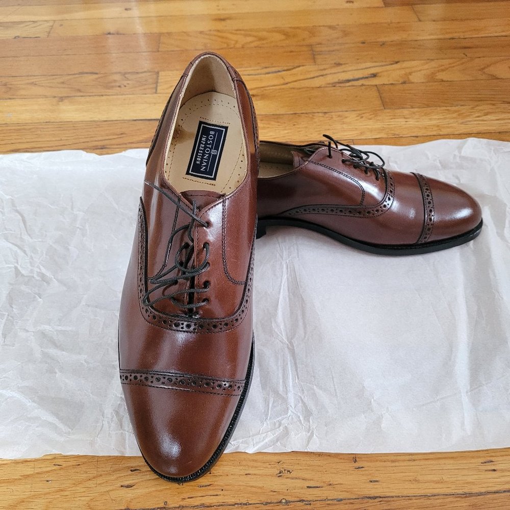 BOSTONIAN brown genuine leather shoes US 10.5